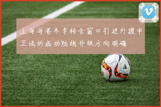 上海海港冬季转会窗口引进外援中卫试训成功防线升级方向明确
